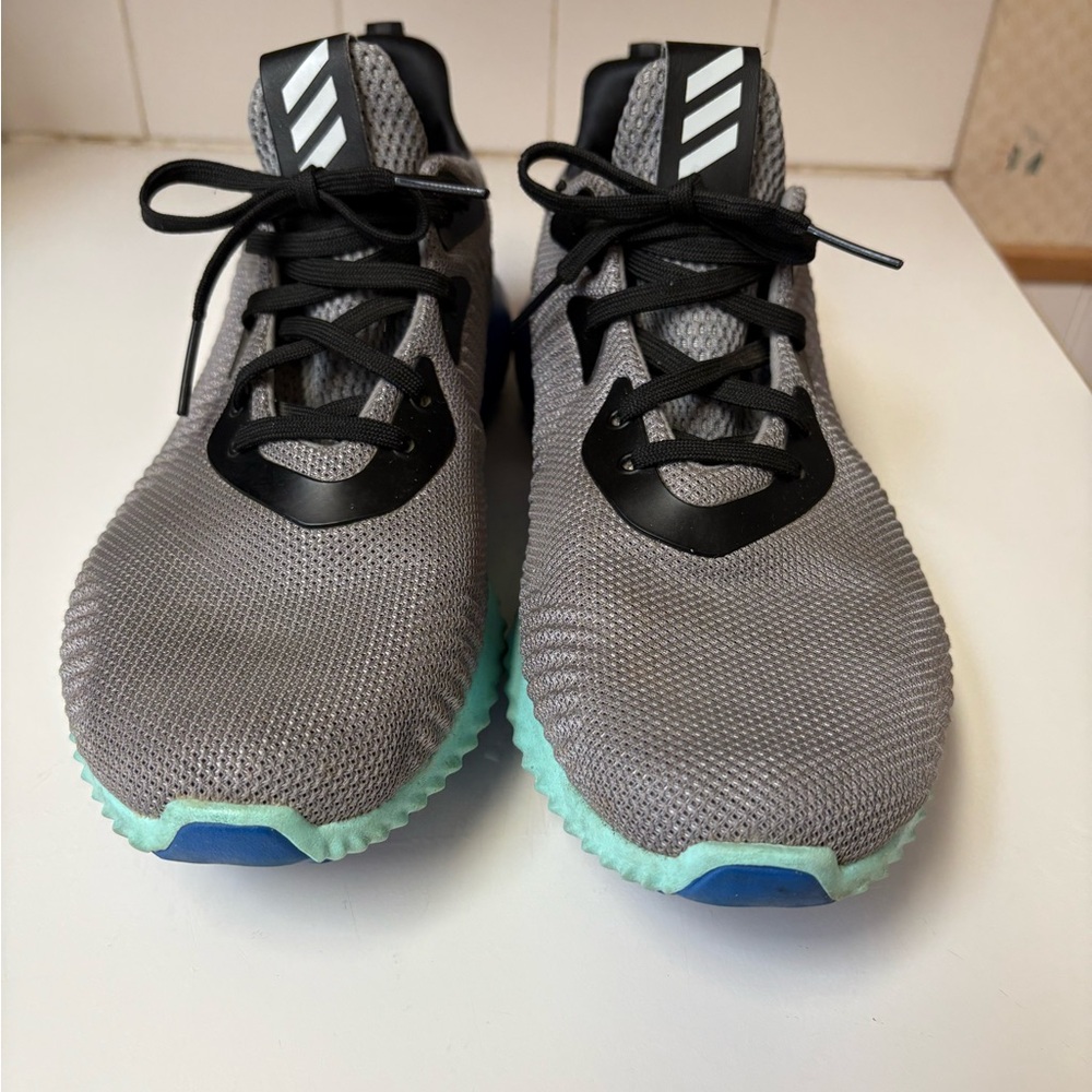 Adidas Alphabounce with Aqua Accents